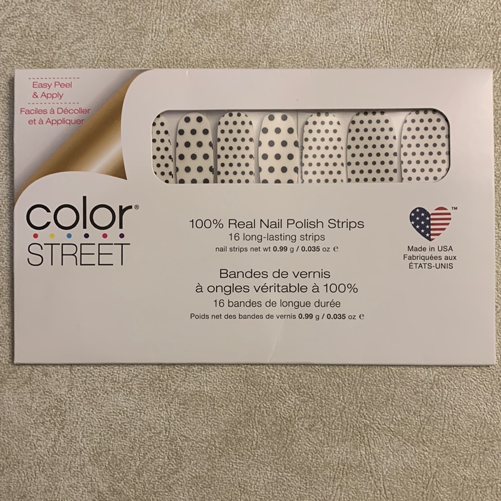 🖤RETIRED🖤 Color Street Polka Dot Com